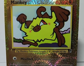 mankey pokemon card value  Japan Pop Mart [Colorless]. Mankey 169/091 - Holofoil SV