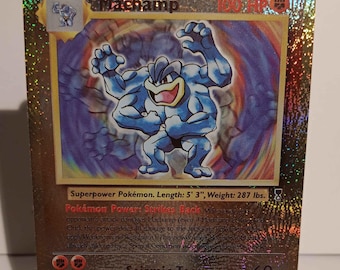 カイリキー　Machamp 1ST EDITION- shadowless Pokemon Card Machamp 8/102 Holo Foil 1st Edition Base Set PSA 9