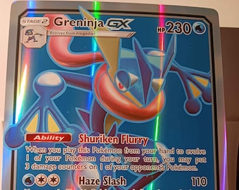 Greninja GX - Full Art Jumbo - 120/131 / Ultra Rare