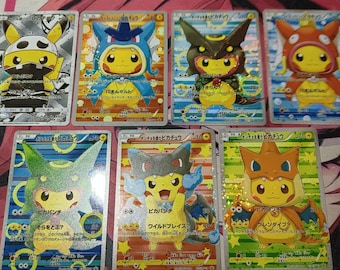 1997 Pokemon Starters Checklist Special Carddass Japanese