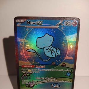 越境EC事業者  【英語版】ミュウex　Mew ex - 232/091 Mew ex 232/091 Sv Paldean Fates Holo Display Case Extended Art for