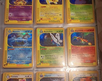 165x Expedition Full Set - All 165 (Reverse Holos Not Included) - Perfect Gift for Poke fans - NOT real just for show - Proxy NOT replica