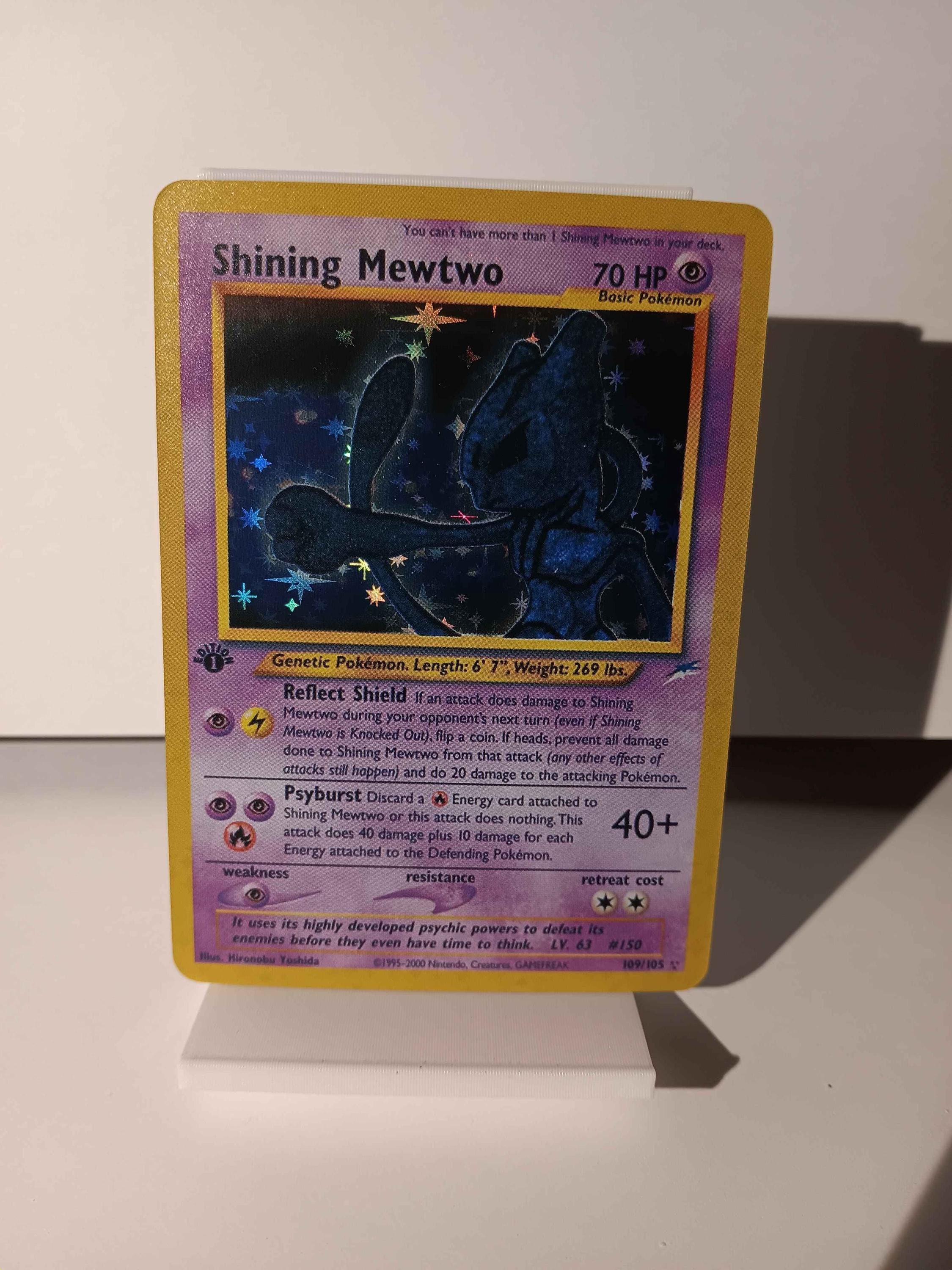 Shining Mewtwo 1st Edition - Neo Destiny (N4) - Perfect Gift for