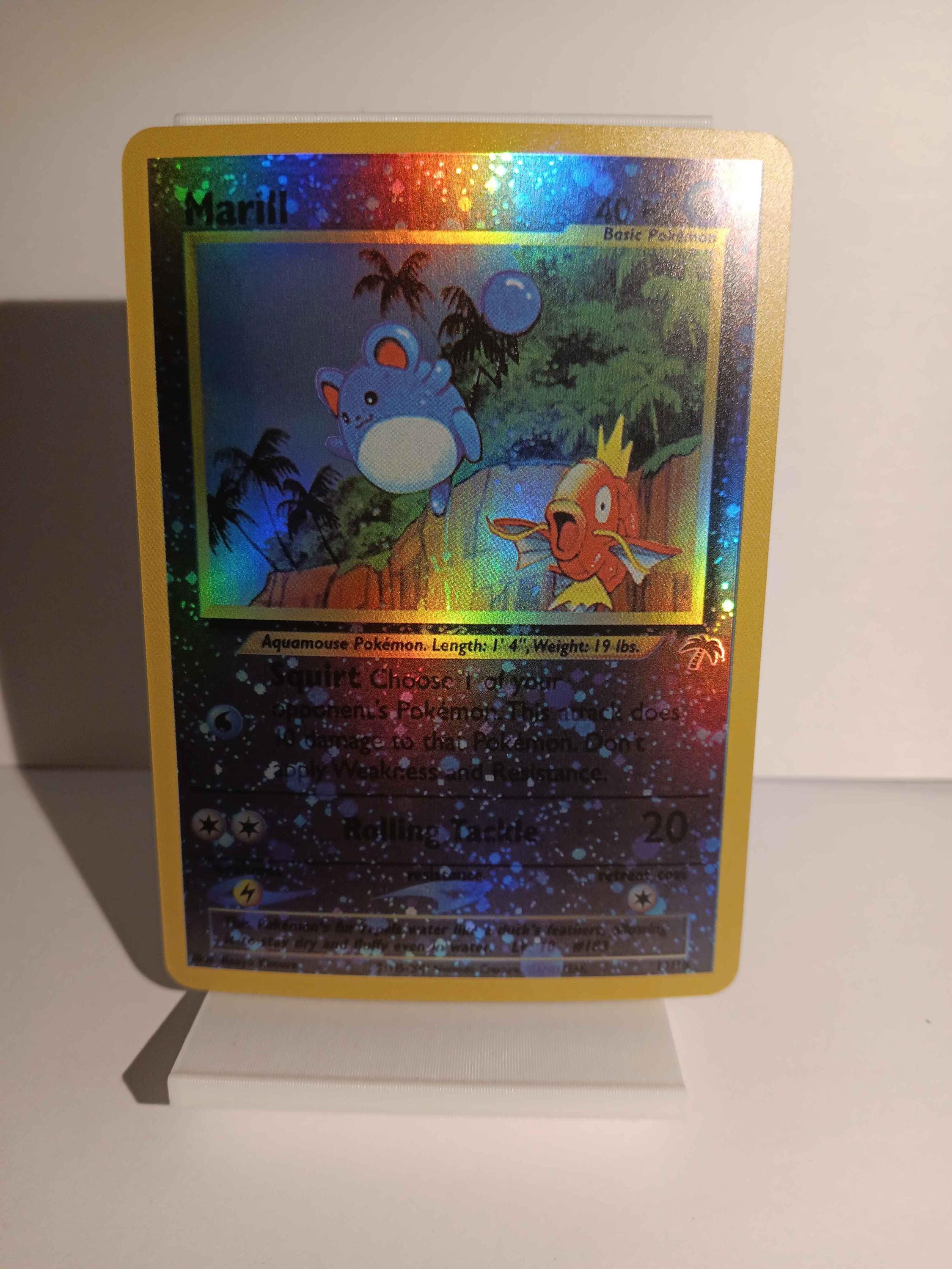 Marill Southern Islands 11/18 Promo - Perfect Gift for Poke Fans