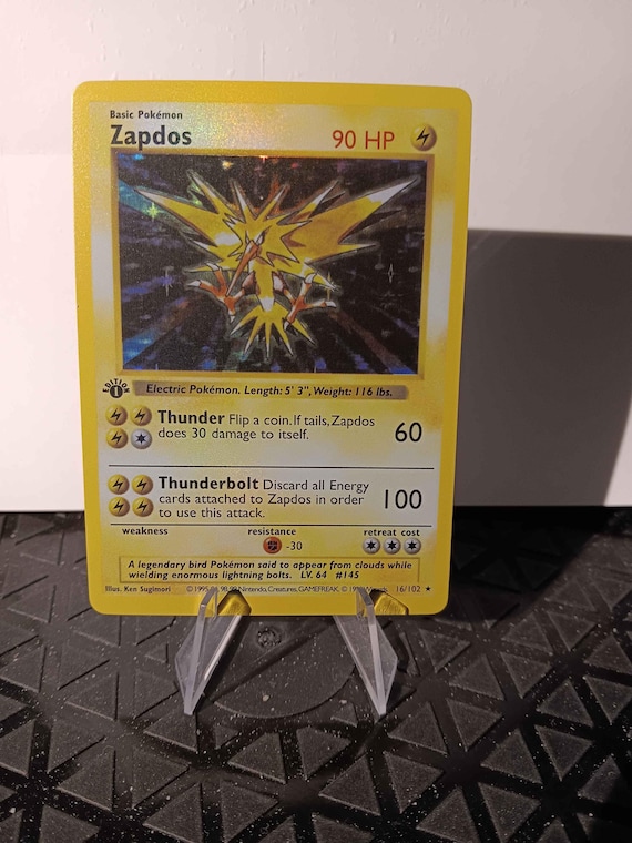 Zapdos 1st Edition Shadowless - Perfect Gift for Kids or