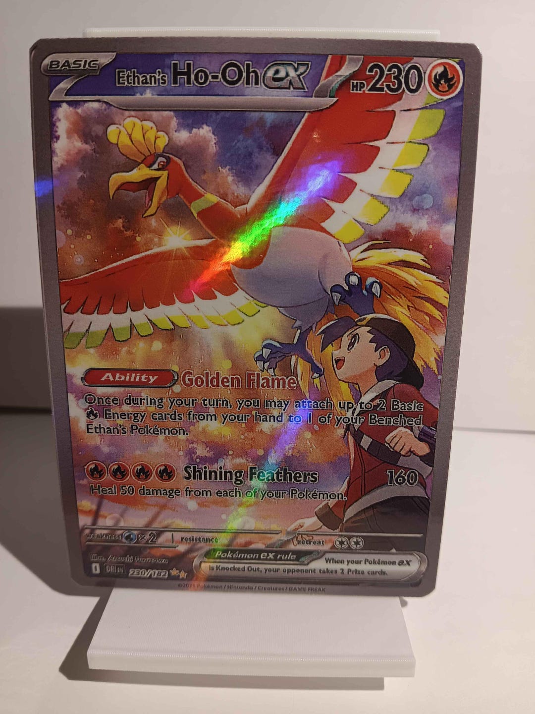 golden ho oh pokemon card Ho-oh V (140/195) GoldenFishGames your opponent takes 2 Prize cards. What are your thoughts on