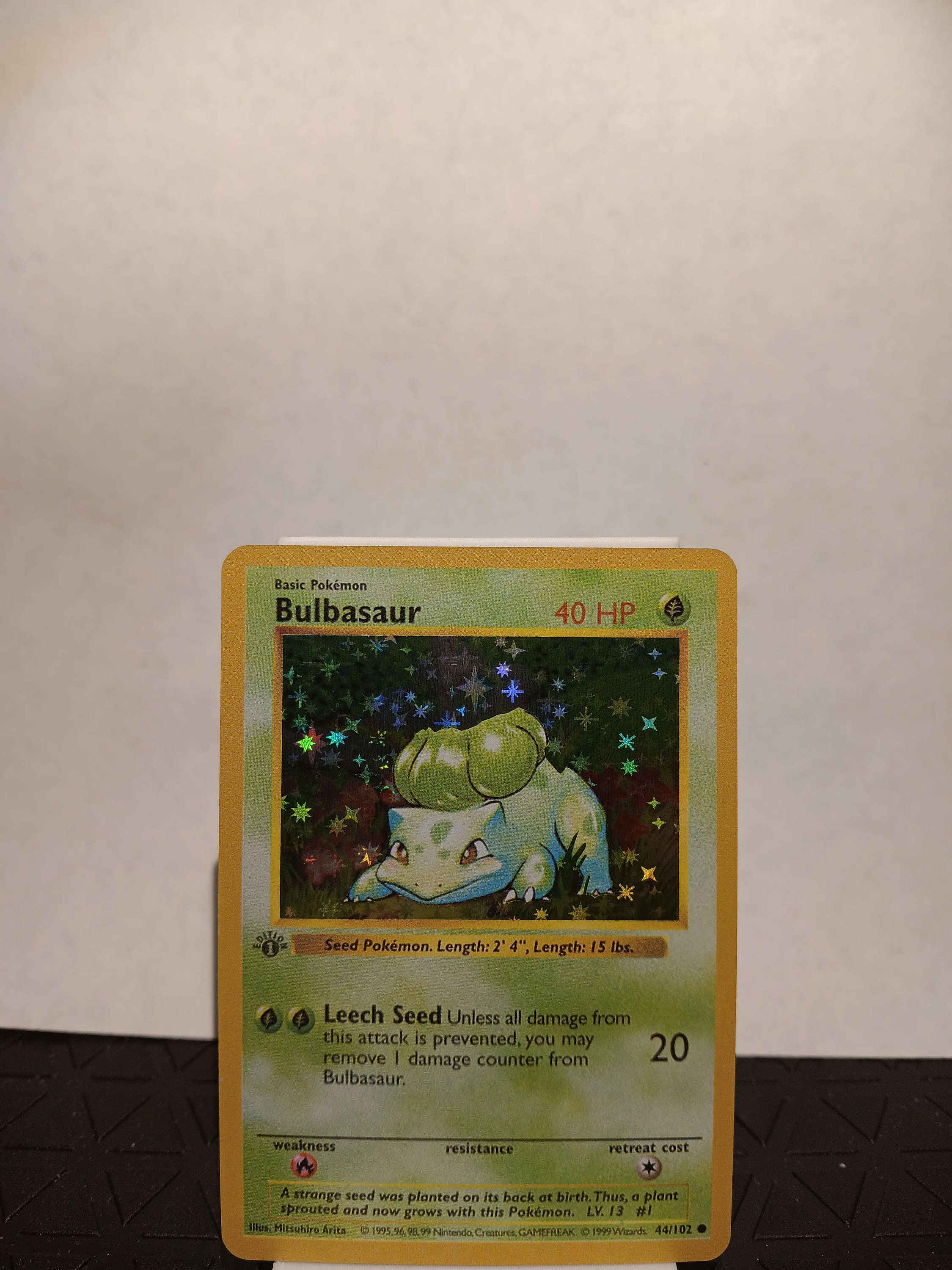 Bulbasaur 1st Edition Shadowless - Perfect Gift for Kids or Poke