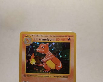 Charmeleon 1st Edition Shadowless 24/102 Base Set Pokemon