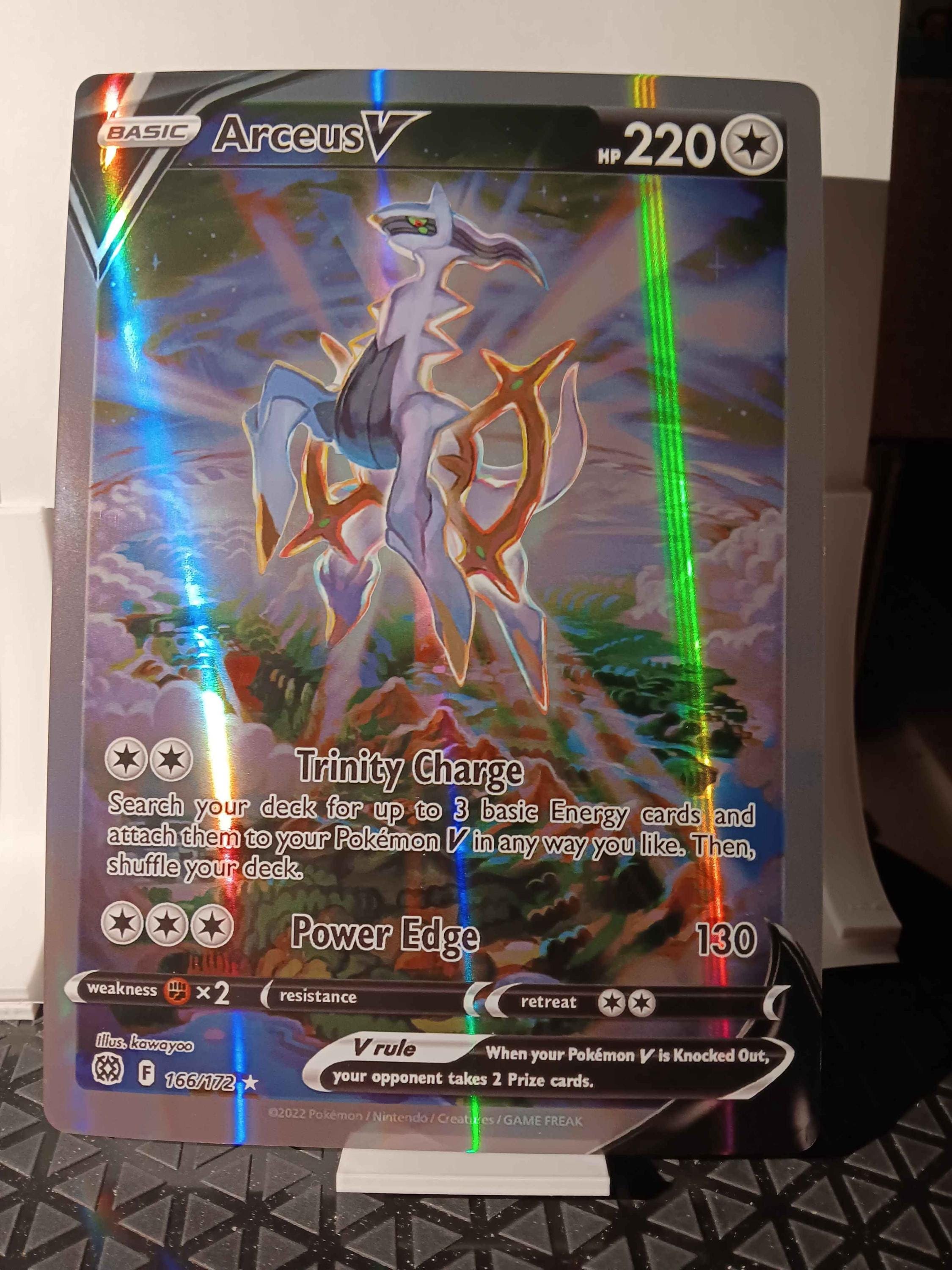 pokemon arceus v card value Arceus V Pokemon Brilliant Stars #165 CGC 9