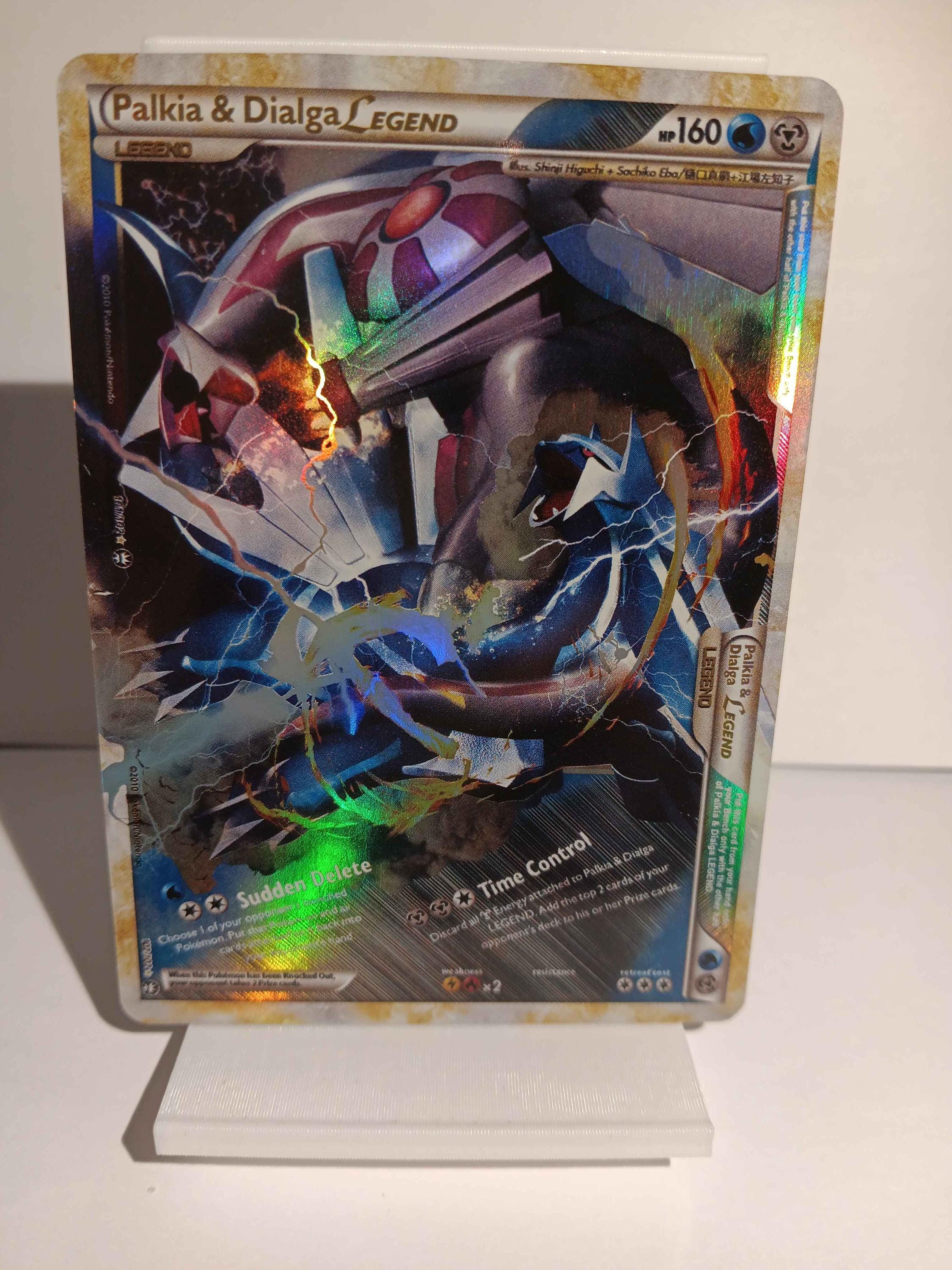 Palkia & Dialga Legend Custom Top/bottom as 1 Card - Triumphant - NOT Real  Just for Show - Proxy NOT Replica - Etsy