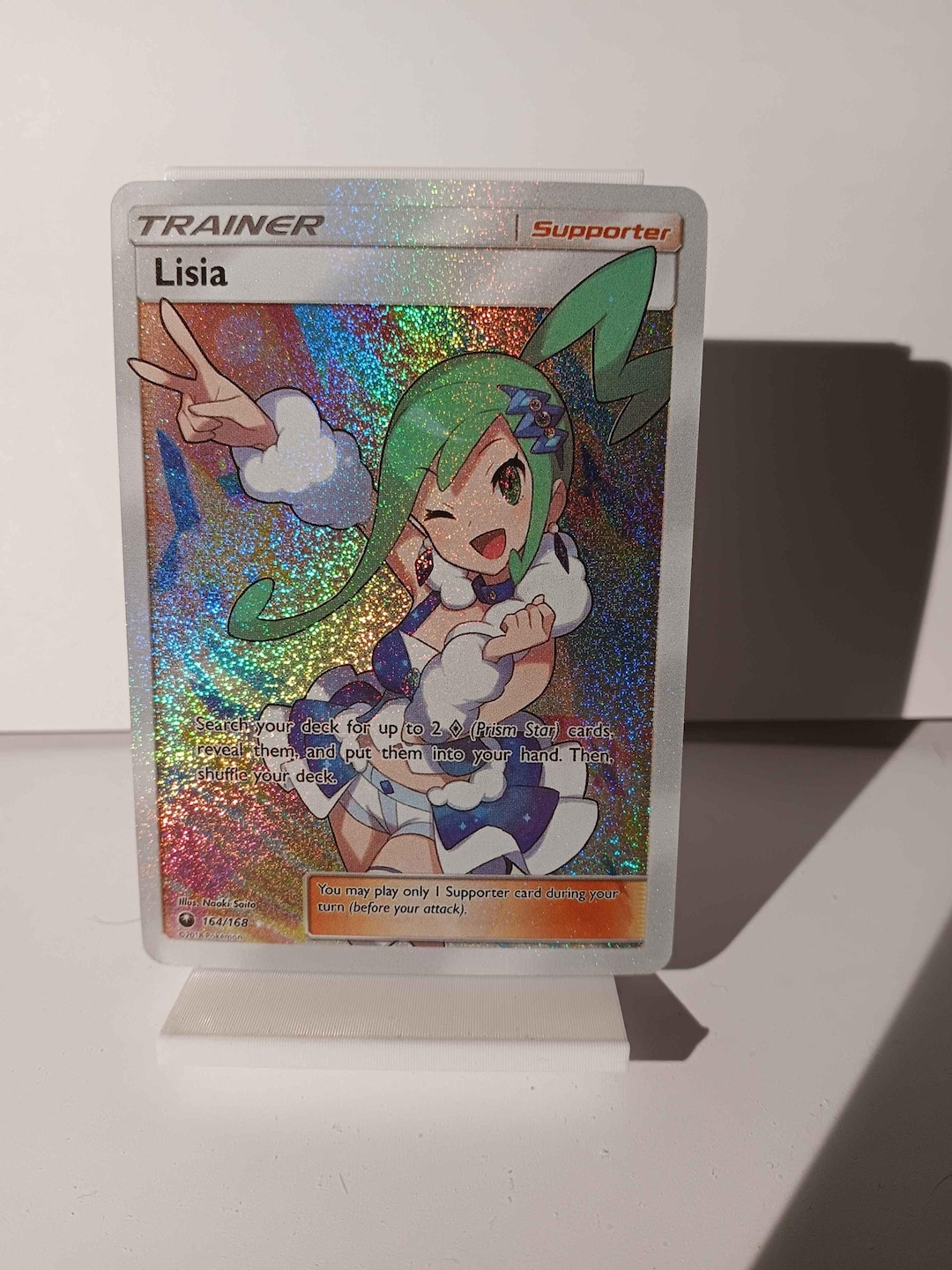 lisia pokemon card CGC GEM 10 Japanese Lisia's Appeal Full Art Trainer (Graded Card) – Phurion main image 1