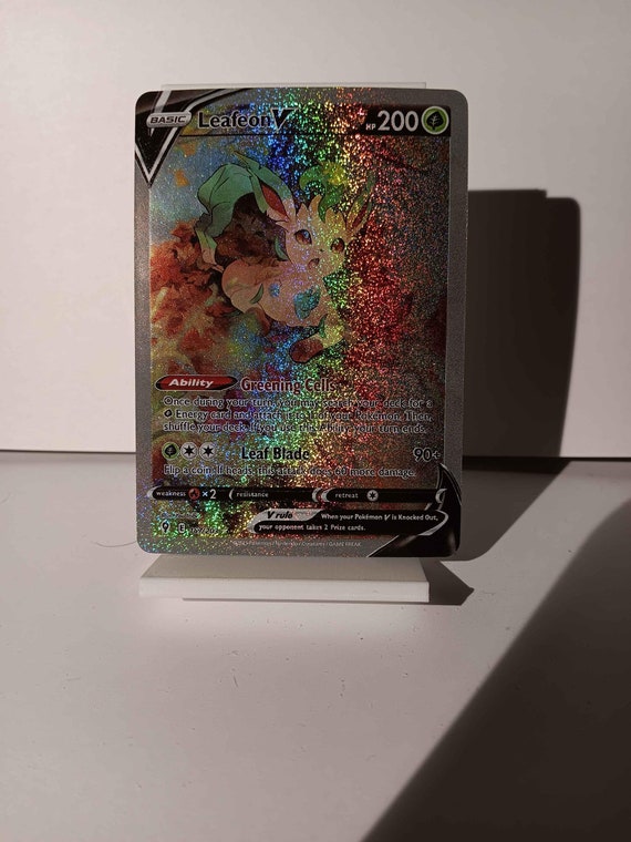 rare leafeon card Pokemon Black & White Plasma Freeze Rare Leafeon #11