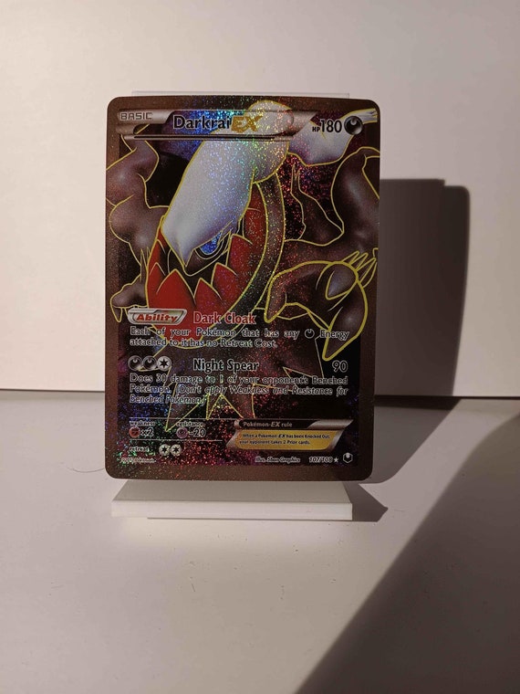Darkrai EX - Dark Explorers - 107/108 / Ultra Rare - Perfect Gift for Poke Fans - NOT Real Just for Show - Proxy NOT Replica - Etsy Darkrai EX - Dark Explorers - 107/108 / Ultra Rare - Perfect Gift for Poke Fans - NOT Real Just for Show - Proxy NOT Replica - Etsy