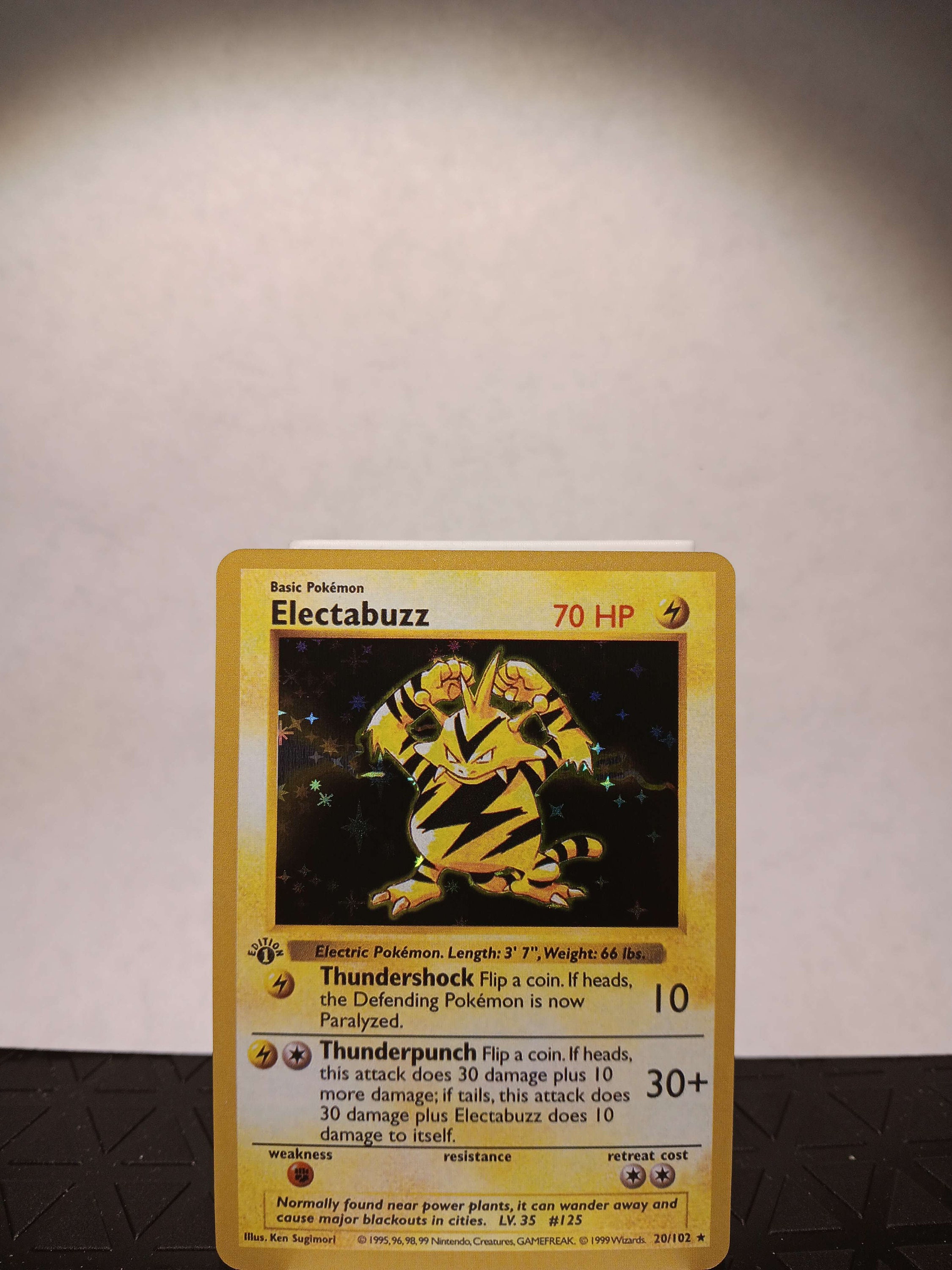 Electabuzz 1st Edition Shadowless - Perfect Gift for Kids or Poke Fans -  NOT Real Just for Show - Proxy NOT Replica - Might NOT Be Perfect - Etsy  Canada