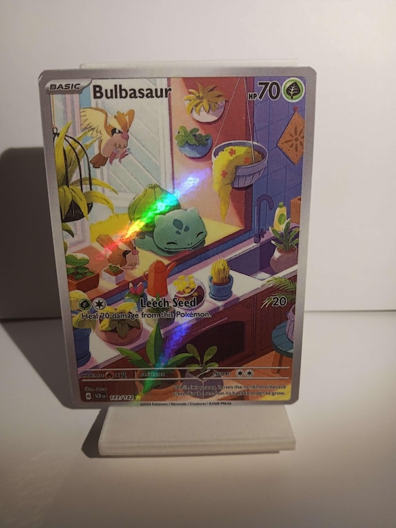 ♡♡ Bulbasaur 143/142 2024 Stellar Crown Illustration Rare Card