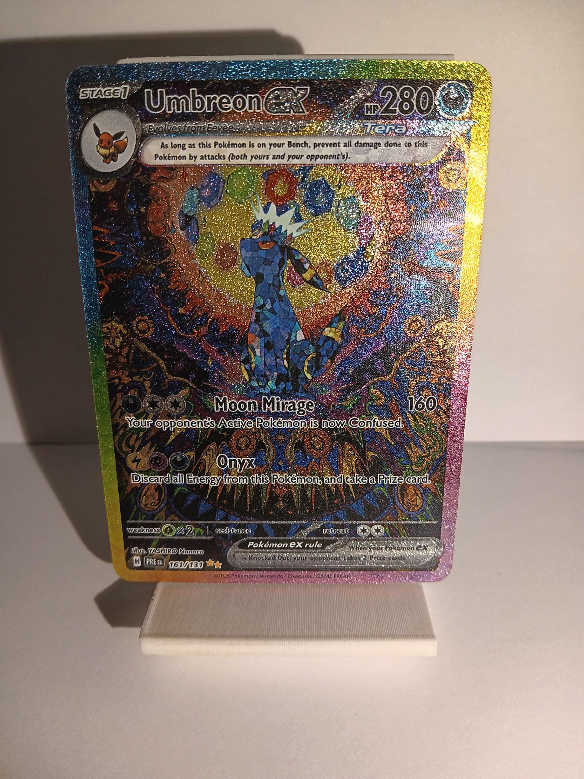 ポケモンカードゲーム　ブラッキーEX 英語版　161/131 Umbreon ex 161/131 Prismatic Evolutions for sale | eBay