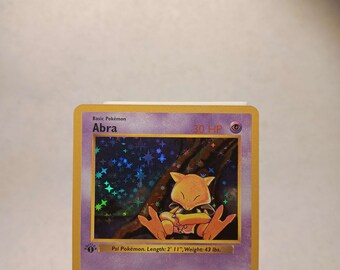 Abra 1st Edition Shadowless Proxy - Perfect Gift for Kids or