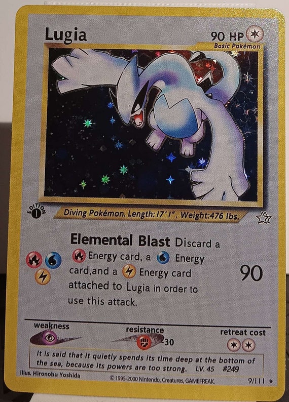 Lugia - Neo Genesis (N1) - 009/111 / Holo Rare - Perfect Gift for
