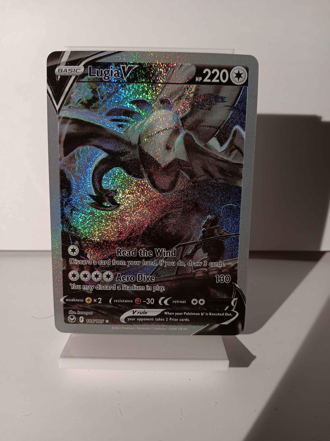 Lugia V - Silver Tempest - 186/195 / Ultra Rare - Perfect Gift for Poke  Fans - NOT Real Just for Show - Proxy NOT Replica - Etsy