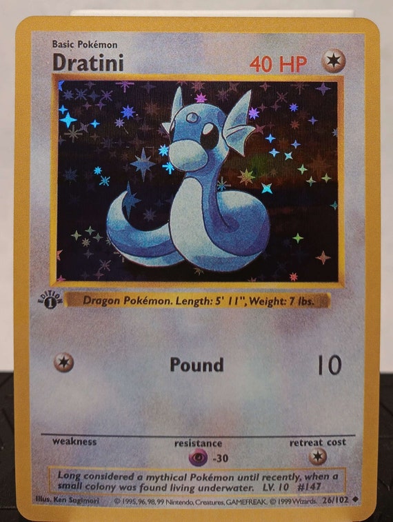 Dratini 1st Edition Shadowless - Perfect Gift for Kids or Poke Fans - NOT Real Just for Show - Proxy NOT Replica - Might NOT Be Perfect - Etsy Dratini 1st Edition Shadowless - Perfect Gift for Kids or Poke Fans - NOT Real Just for Show - Proxy NOT Replica - Might NOT Be Perfect - Etsy