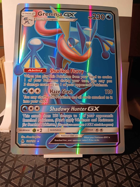 120 gx pokemon cards Mega Greninja EX 120/086 Gold Mega Hyper Rare Chaos Rising MUR Pokemon – OP  Proxies TCG