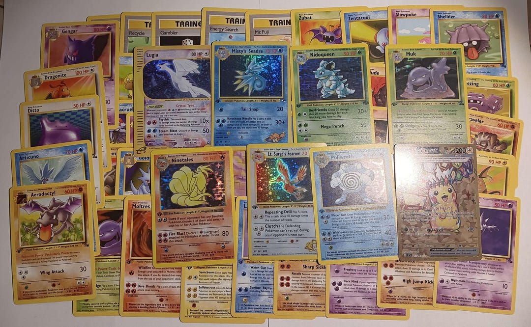 Custom Proxy Packs - Cards From Vintage to New/custom - 7 Cards per Pack -  Perfect Gift for Poke Fans - NOT Real Just for Show - NOT Replica - Etsy