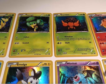 mcdonalds pokemon cards 2012 McDonald's Collection Scraggy #10  mcdonald's pokemon all cards 12x
