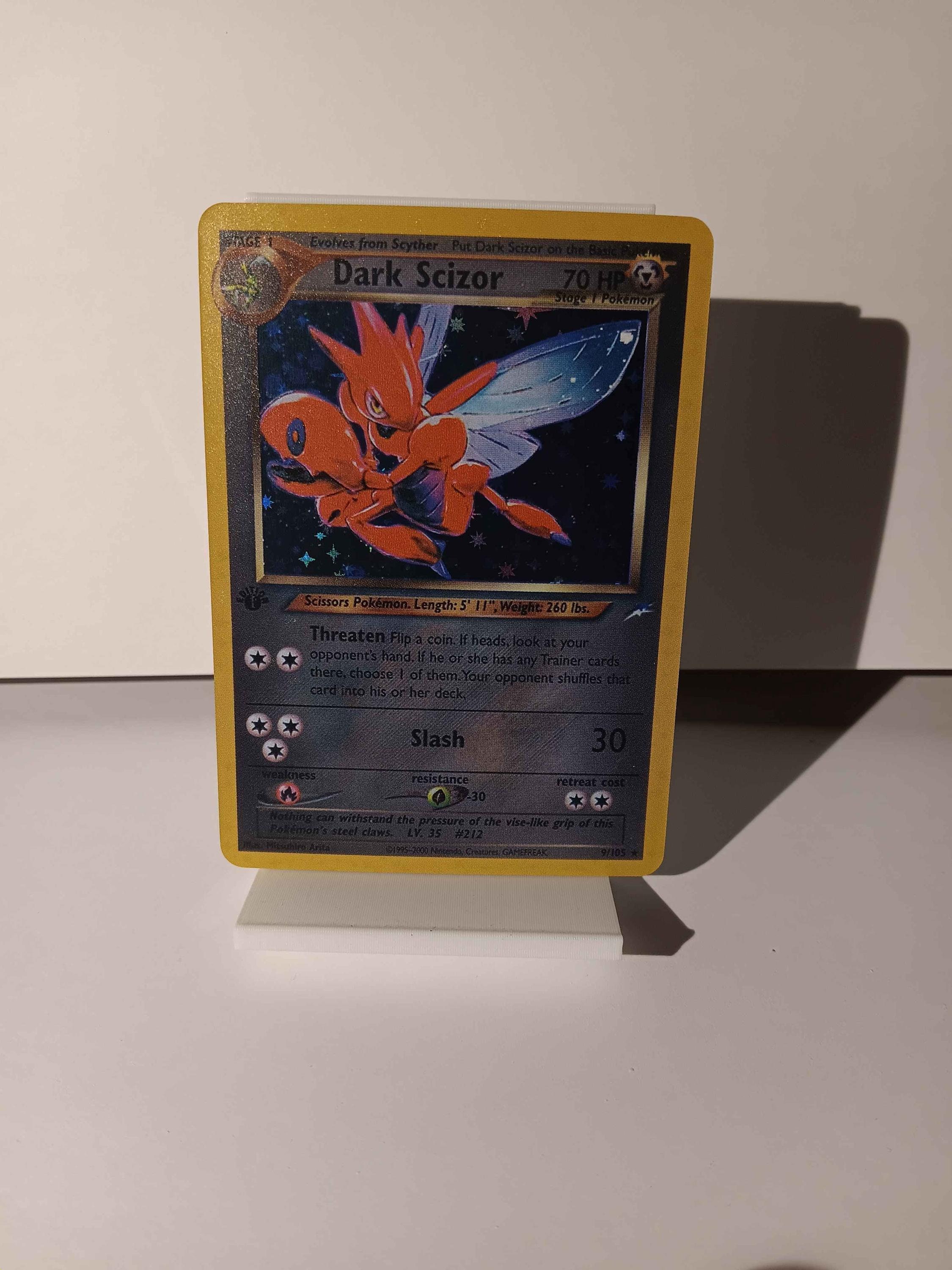 Dark Scizor 1st Edition - Neo Destiny (N4) - Perfect Gift for Poke