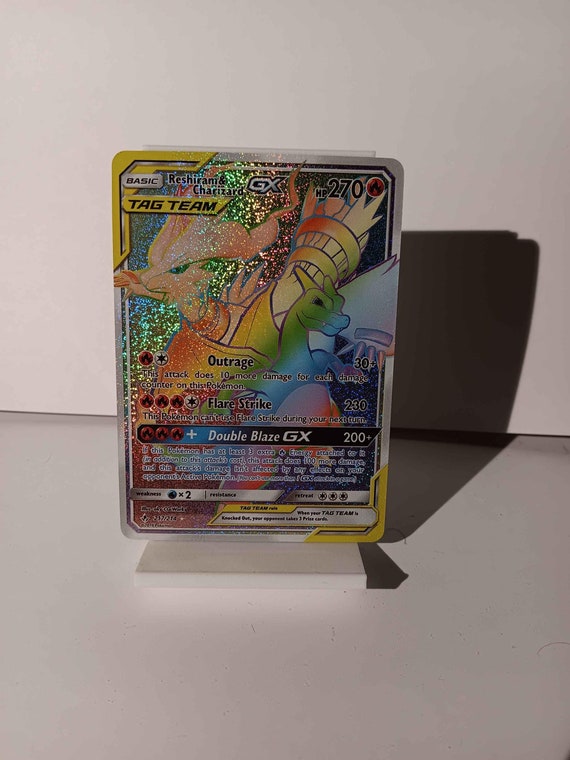 Reshiram & Charizard GX - Unbroken Bonds - 217/214 / Secret Rare - Perfect  Gift for Poke Fans - NOT Real Just for Show - Proxy NOT Replica - Etsy