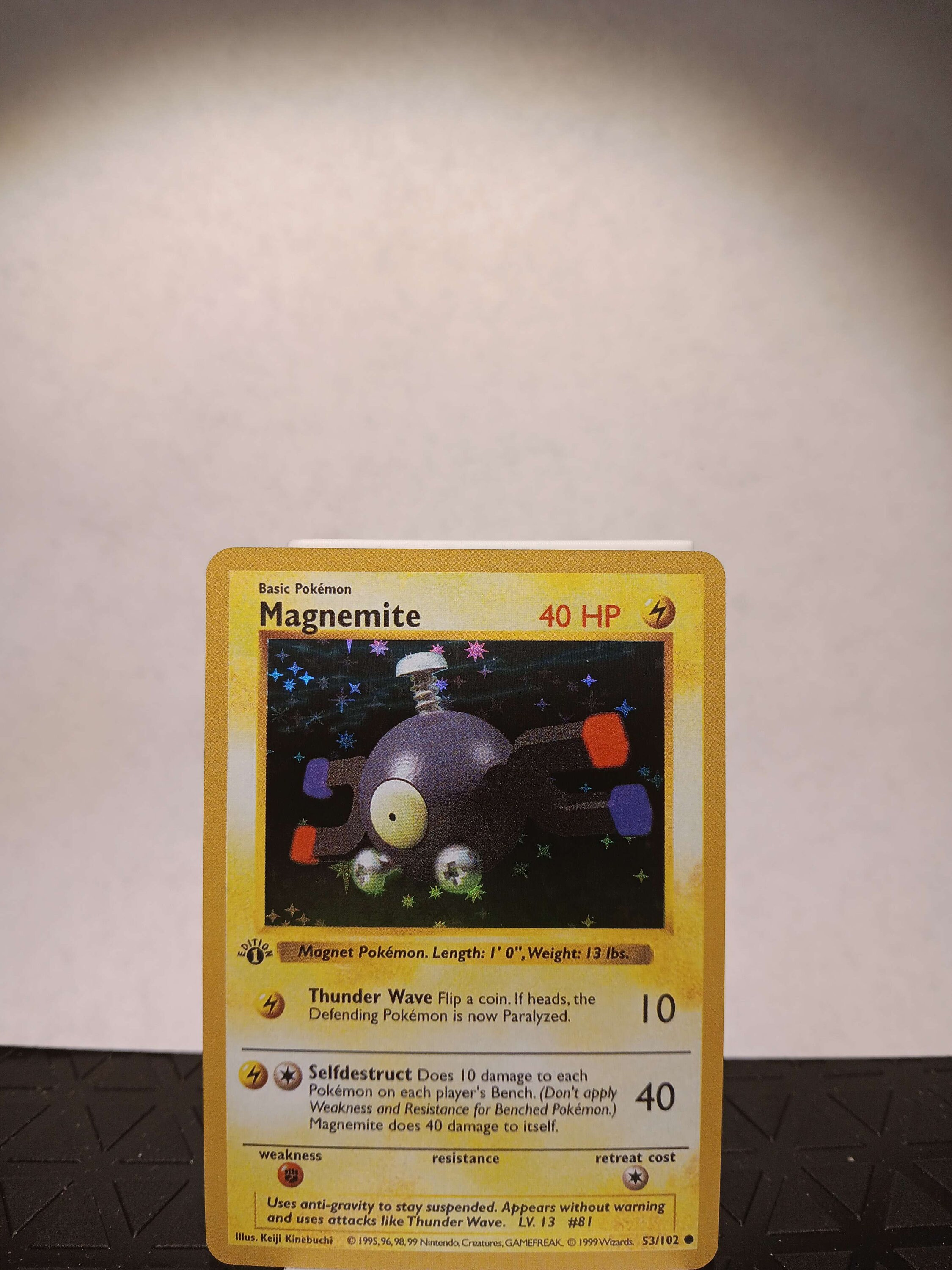 Magnemite 1st Edition Shadowless Proxy - Perfect Gift for Kids or