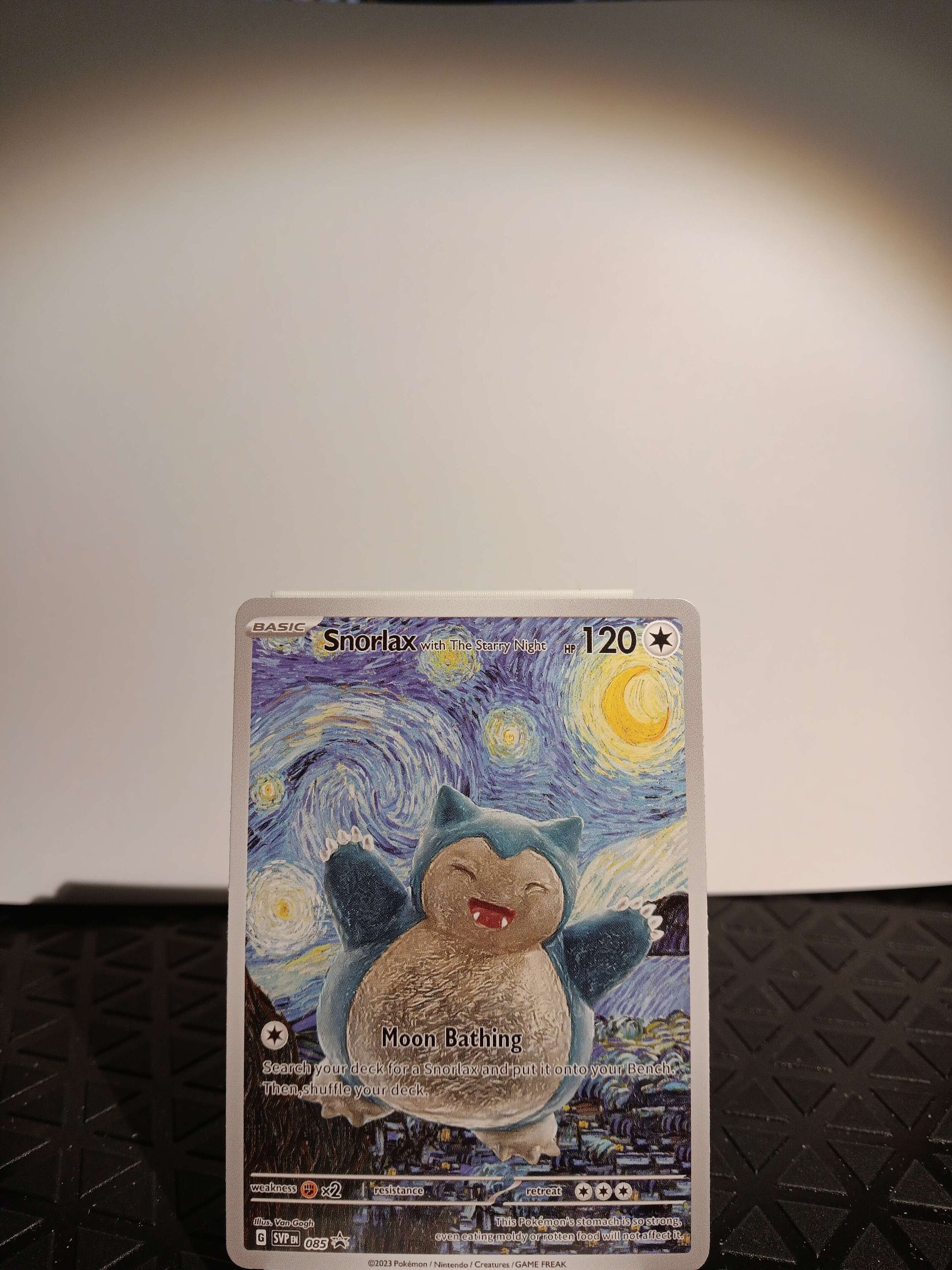 Snorlax With the Starry Night Van Gogh Inspired - Perfect Gift for Poke  Fans - NOT Real Just for Show - Proxy NOT Replica - Etsy