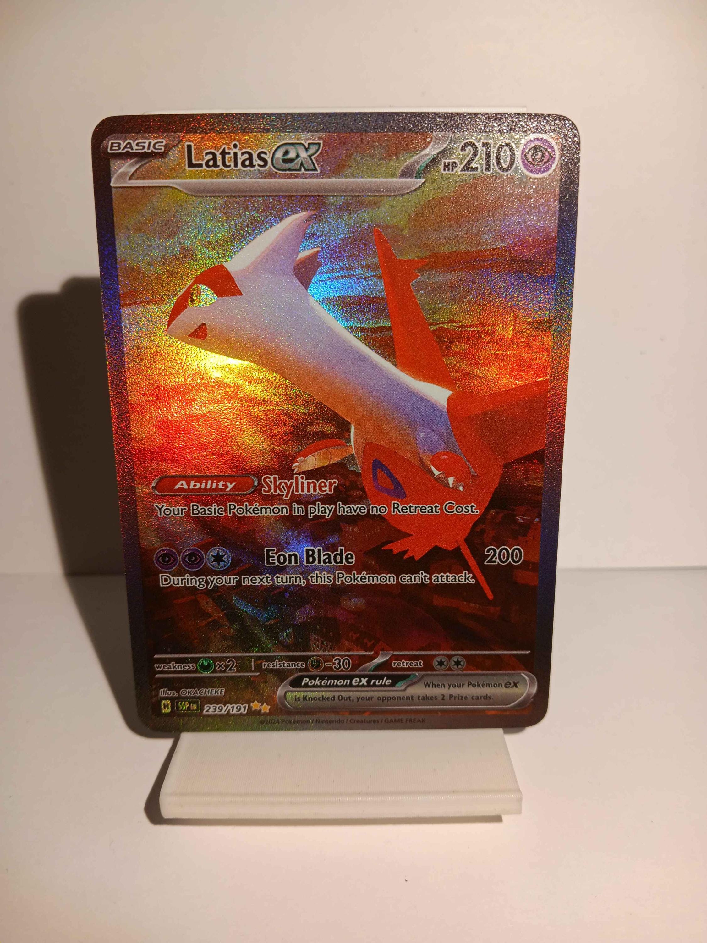 latias ex pokemon card Pokmon TCG: Mega Box : Toys & Games There is also an oversized lenticular promo card Latias Ex - Surging Sparks