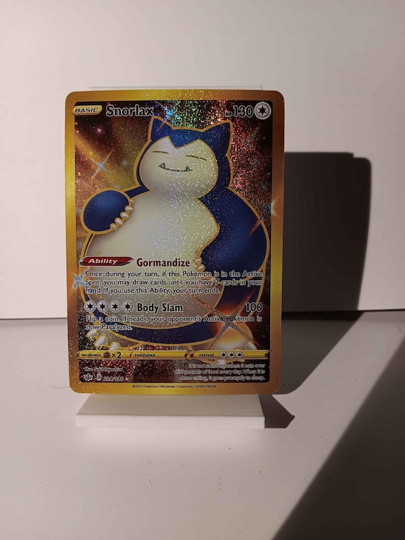 golden snorlax pokemon card Snorlax 224 198 (Graded) Case main image 0