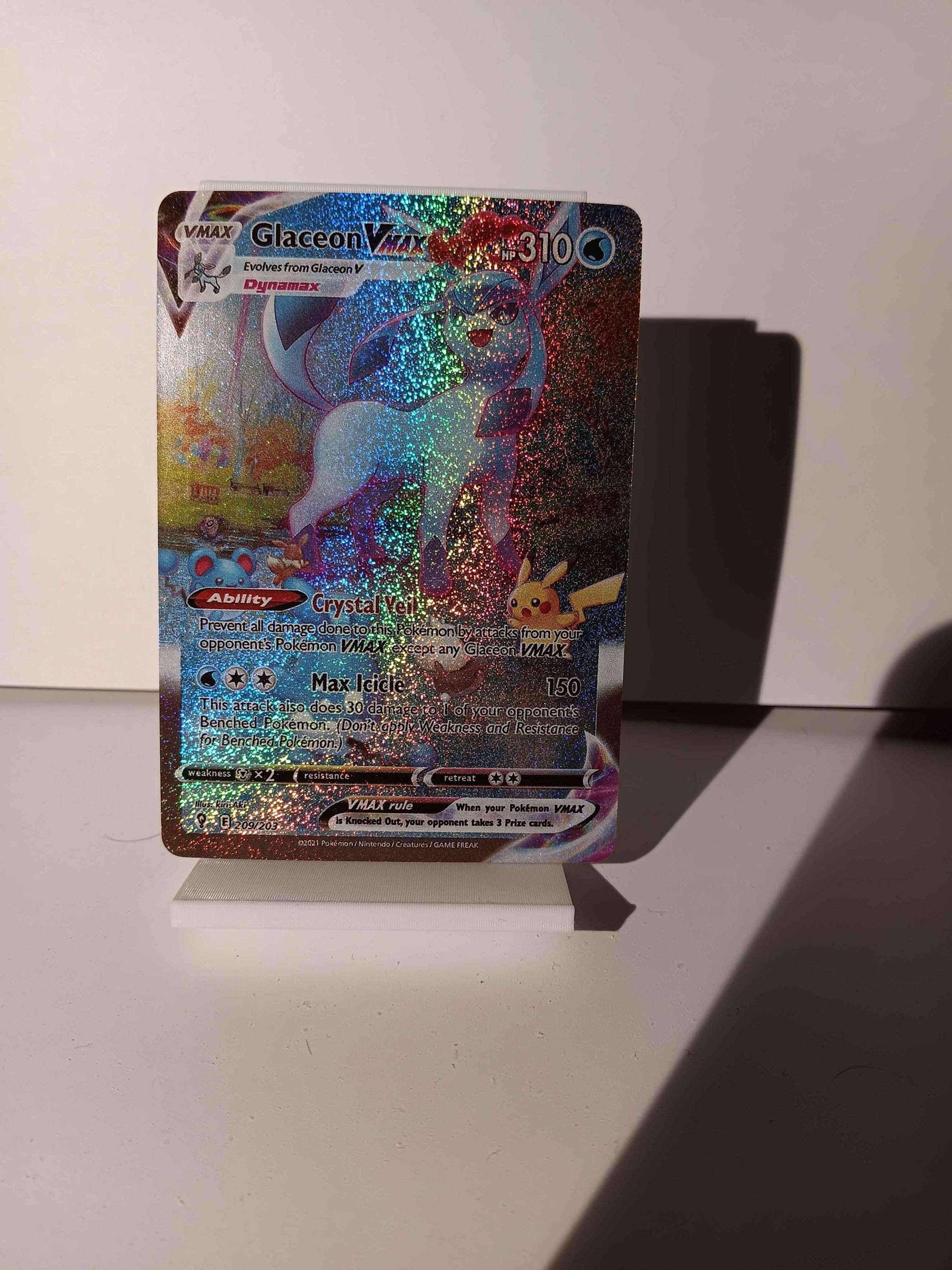 Glaceon VMAX - Evolving Skies - 209/203 / Secret Rare - Perfect Gift for  Poke Fans - NOT Real Just for Show - Proxy NOT Replica - Etsy