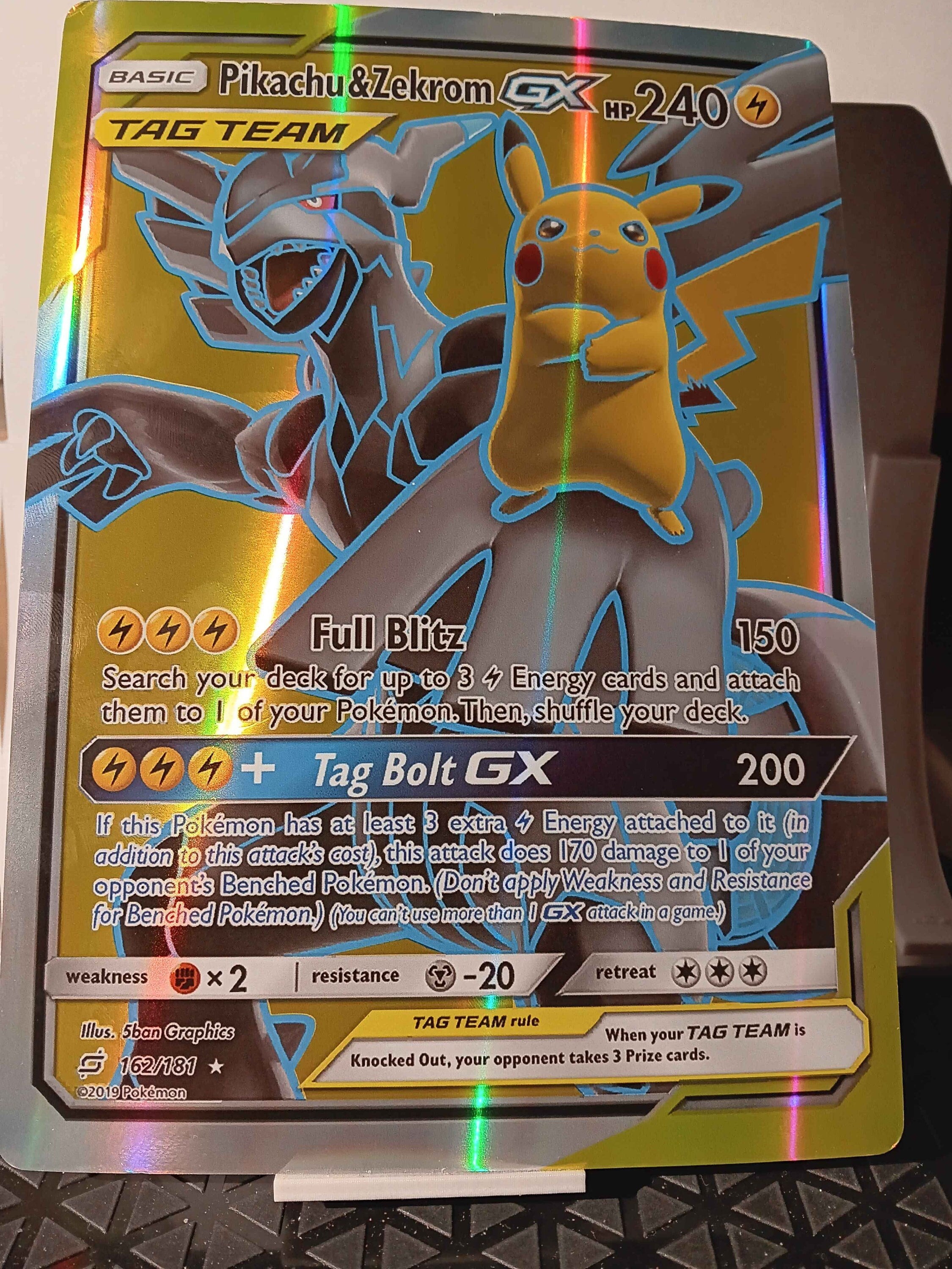 Amazon.com: Pokemon Trading Card Game: Pikachu and Zekrom-GX