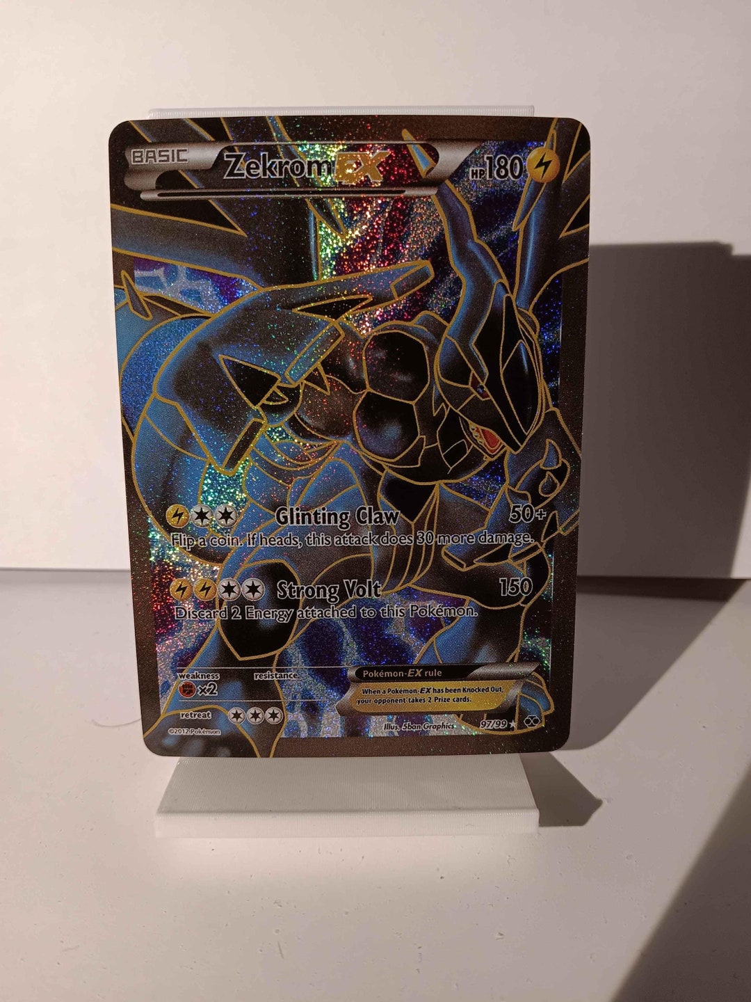 Zekrom EX - Next Destinies - 97/99 / Ultra Rare - Perfect Gift for