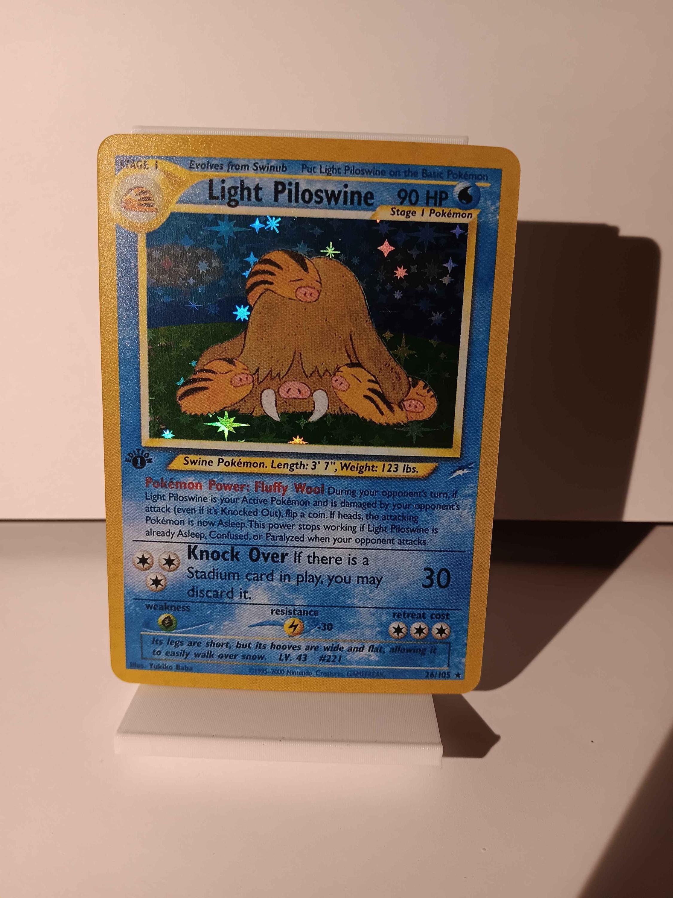 Example 3955 Card Piloswine Full Art Card