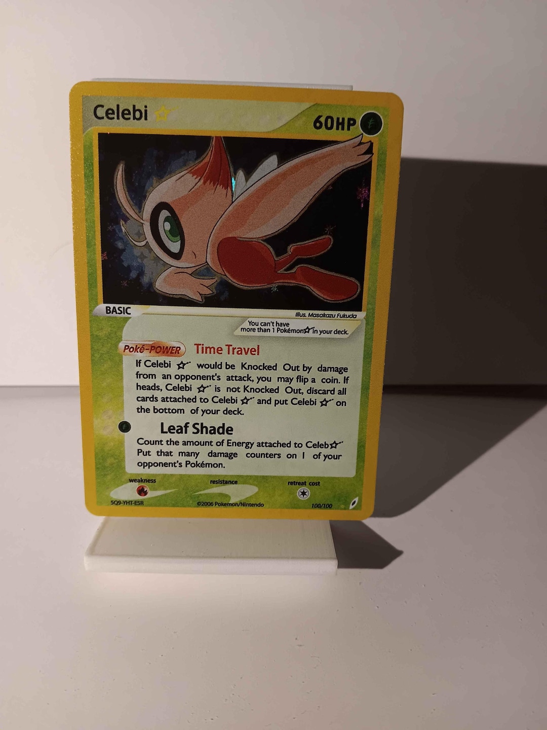Celebi Gold Star English 2006 - Perfect Gift for Poke Fans - NOT Real Just  for Show - Proxy NOT Replica - Etsy Hong Kong