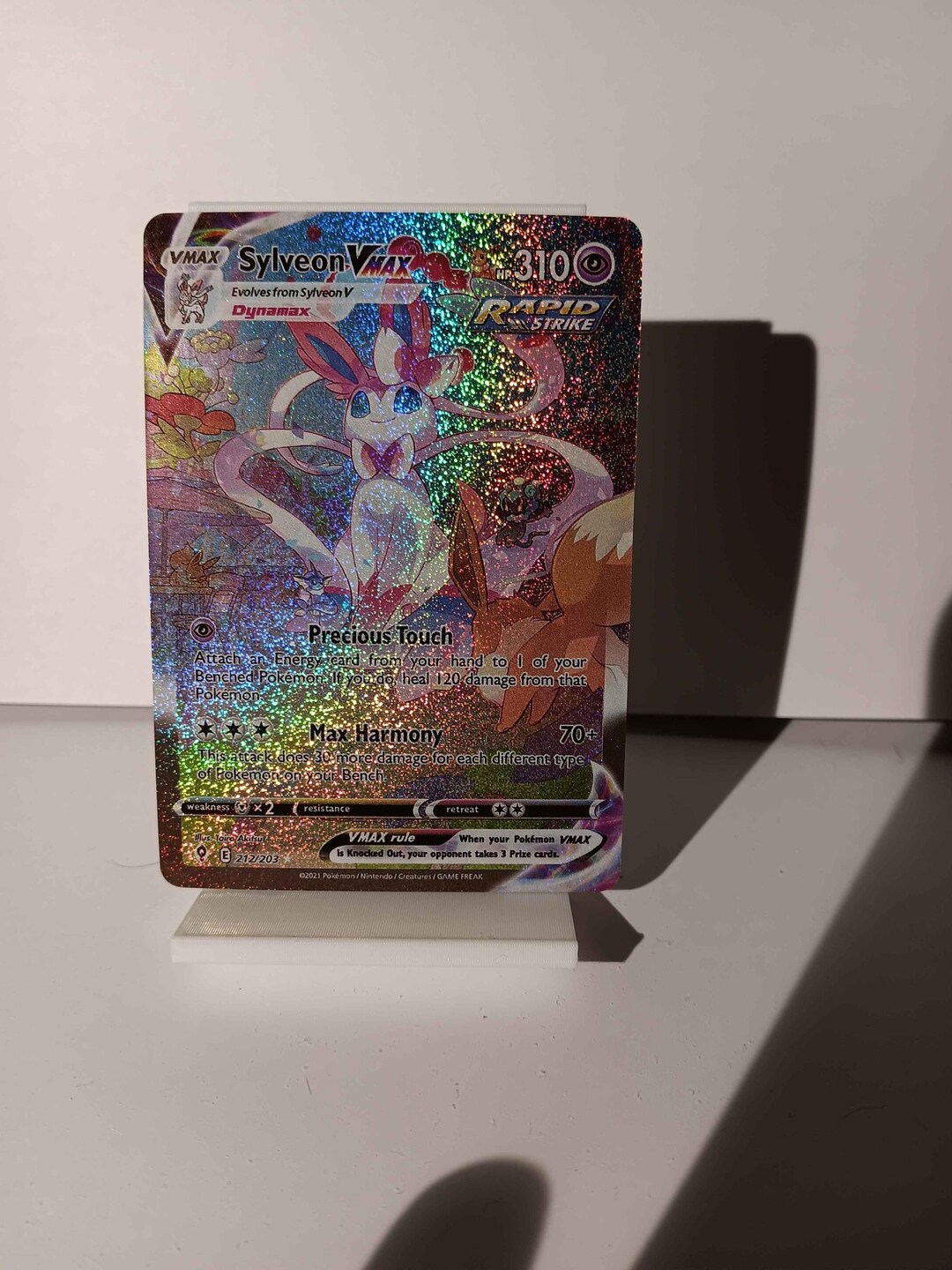 Pokemon JAPANESE Sylveon VMAX (ニンフィアVMAX) 075/184 RRR