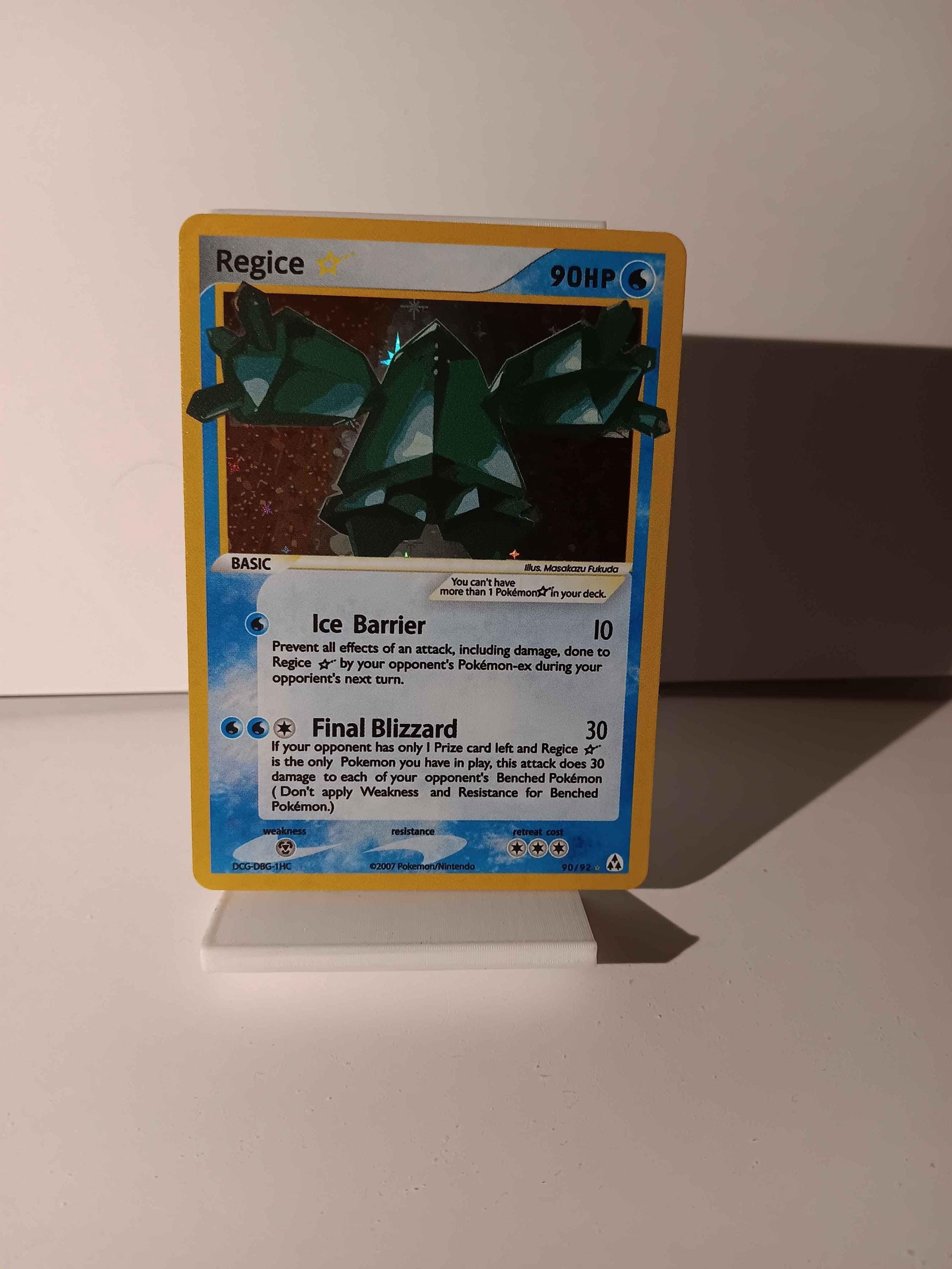 Regice Gold Star English 2006 - Perfect Gift for Poke Fans - NOT Real Just for Show - Proxy NOT Replica - Etsy Regice Gold Star English 2006 - Perfect Gift for Poke Fans - NOT Real Just for Show - Proxy NOT Replica - Etsy