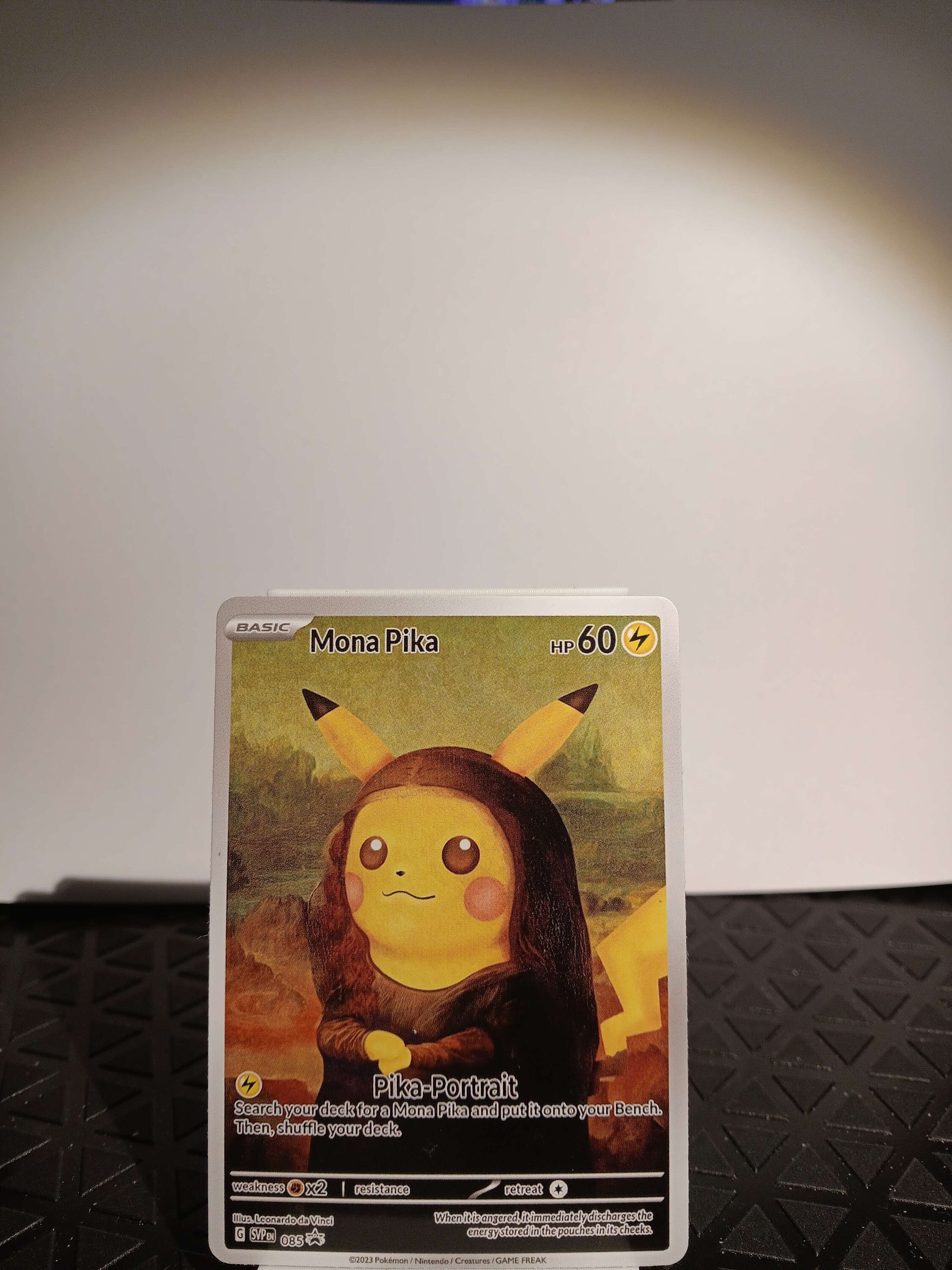 Mona Pika - Perfect Gift for Poke Fans - NOT Real Just for Show