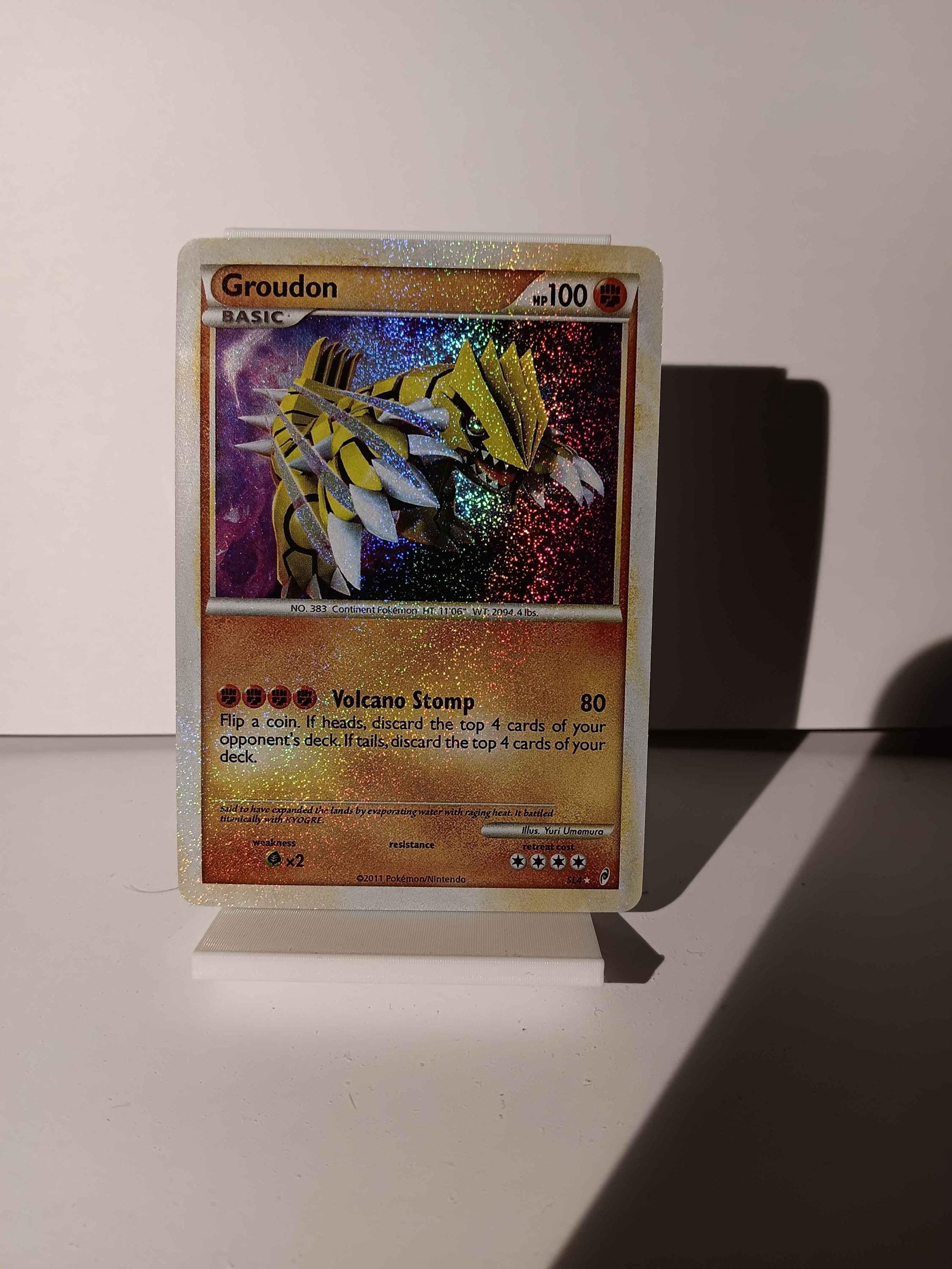 pokemon shiny groudon card Ultra Shiny Kyogre & Groudon • OT: ウルトラ • ID No. 180113 • Japan 2018 E |  Pokefella