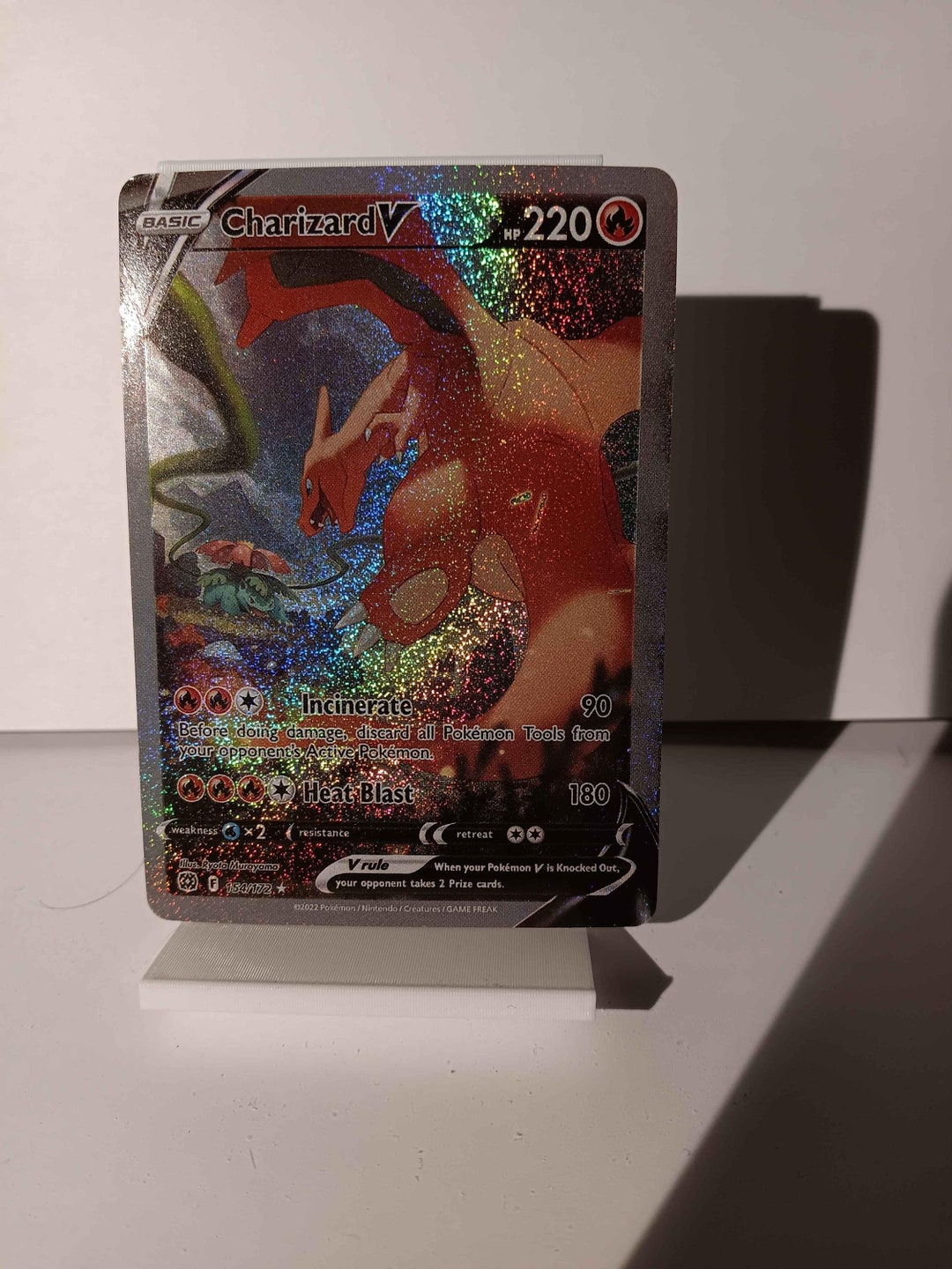 Charizard V - Brilliant Stars - 154/172 / Ultra Rare - Perfect