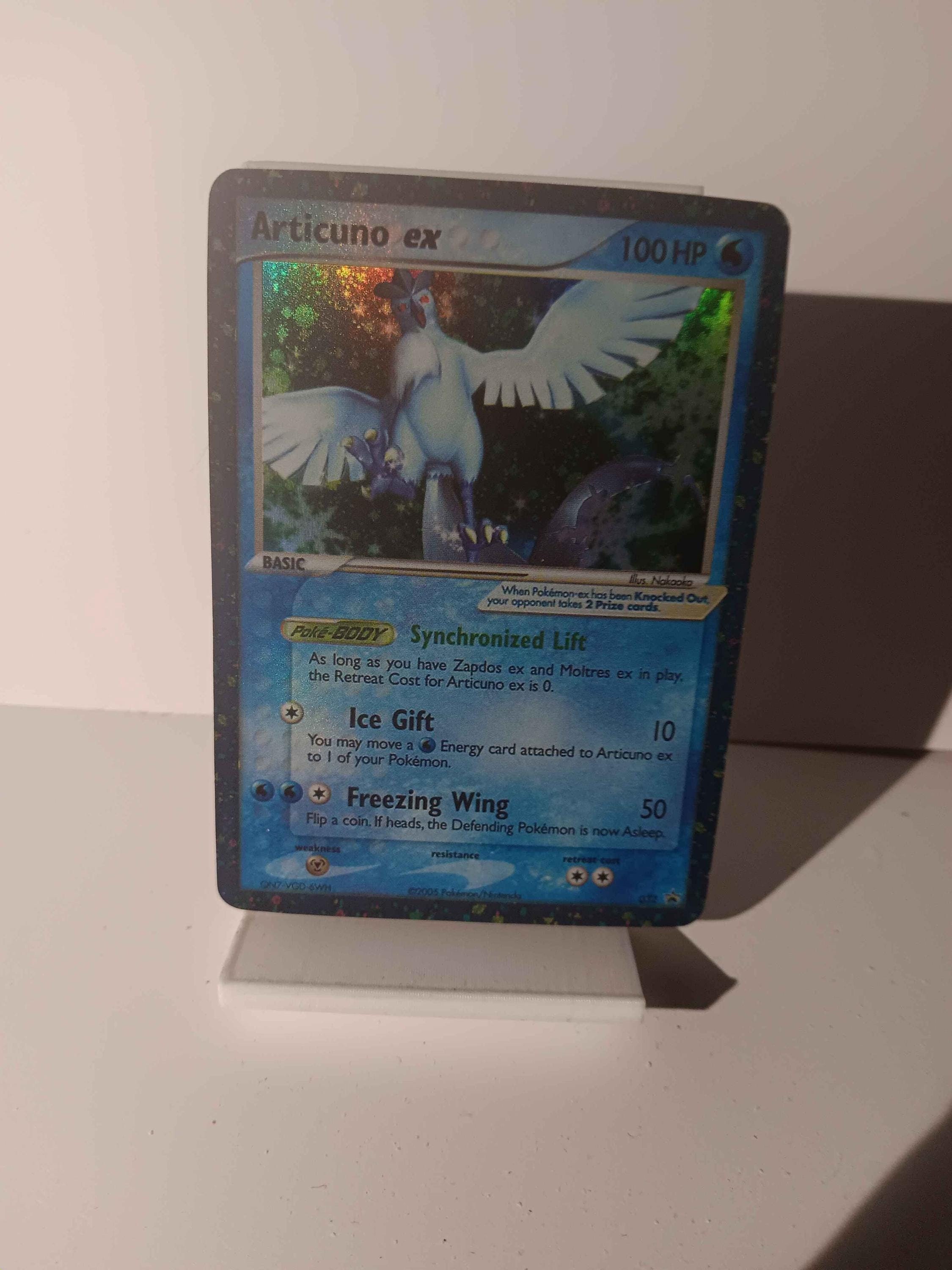 Articuno Ex - 032 - Collector's Tin Promo - Perfect for Poke Fans - NOT  Real Just for Show-proxy NOT Replica-might NOT Be Perfect - Etsy