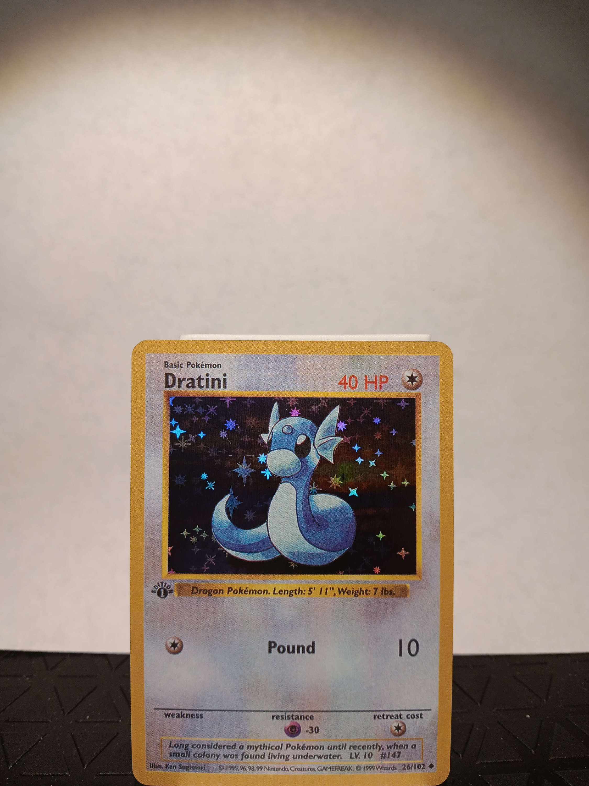 Dratini 1st Edition Shadowless - Perfect Gift for Kids or Dratini 1st Edition Shadowless - Perfect Gift for Kids or