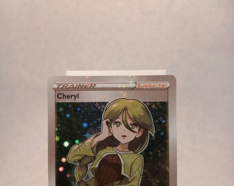 Cheryl Full Art - Battle Styles (SWSH05) - 159/163 / Ultra Rare - Perfect  Gift for Poke fans - NOT real just for show - Proxy NOT replica