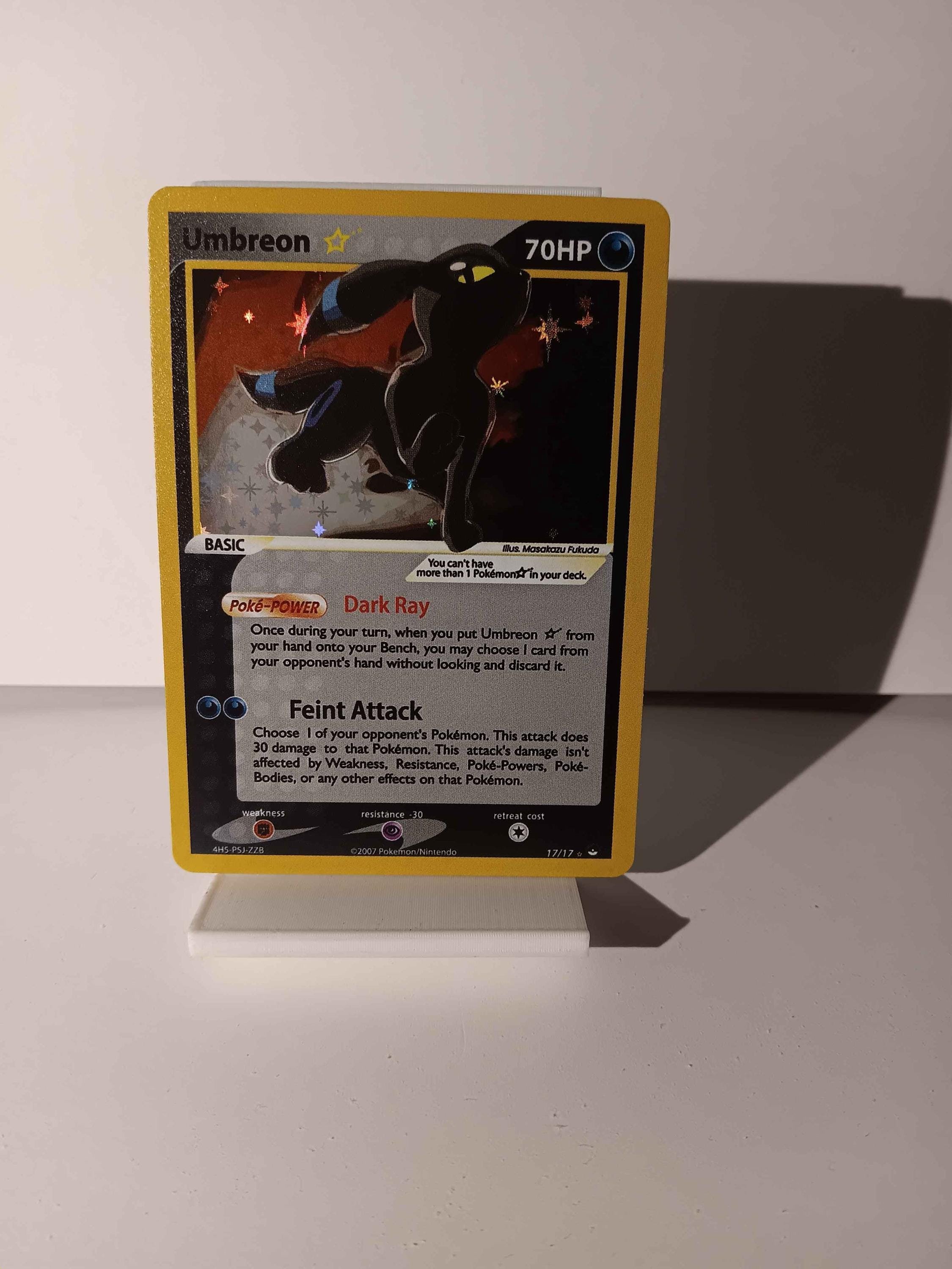 Umbreon Gold Star English 2007 - Perfect Gift for Poke Fans