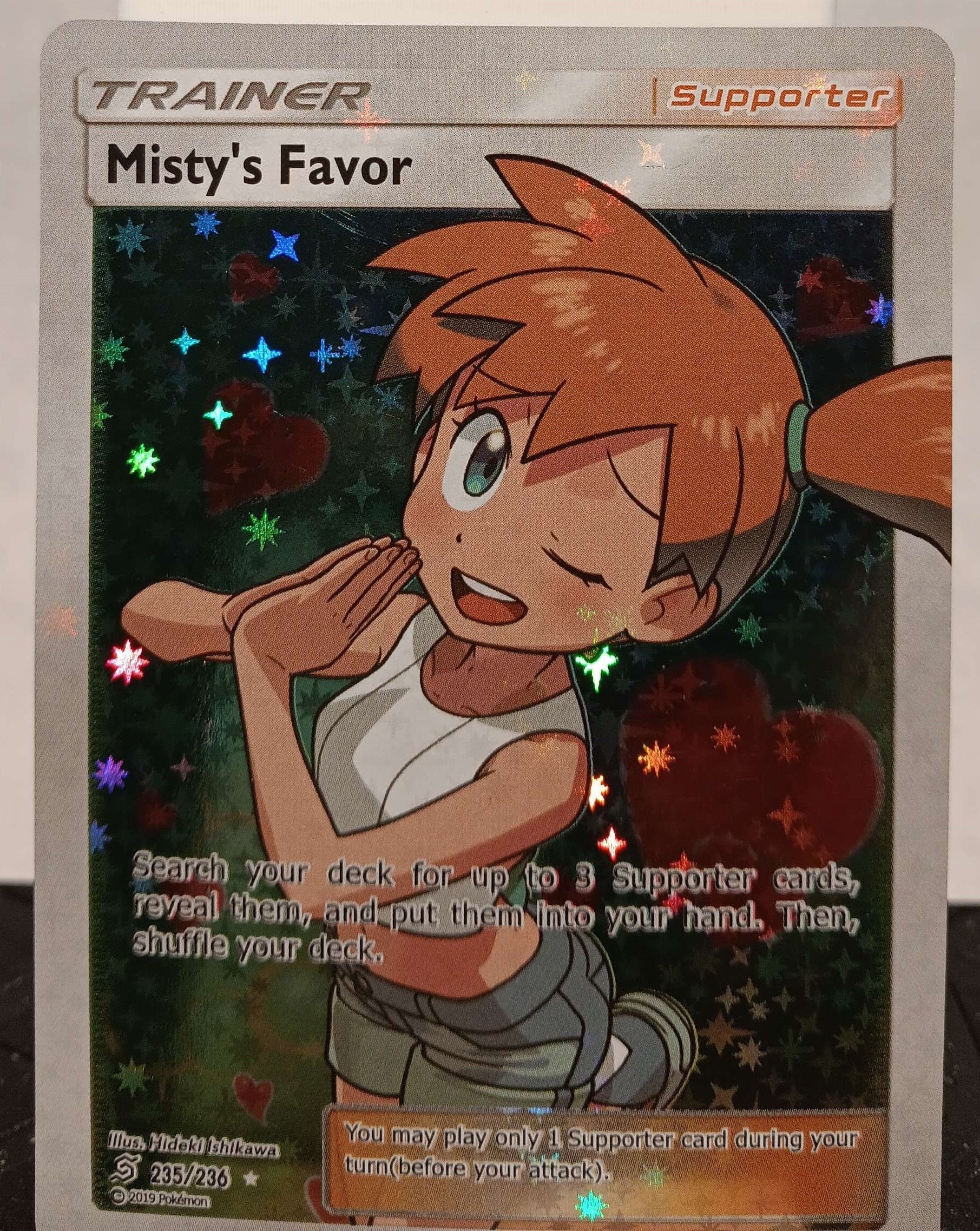 Misty's Favor Full Art - SM - Unified Minds - 235/236 / Ultra Rare