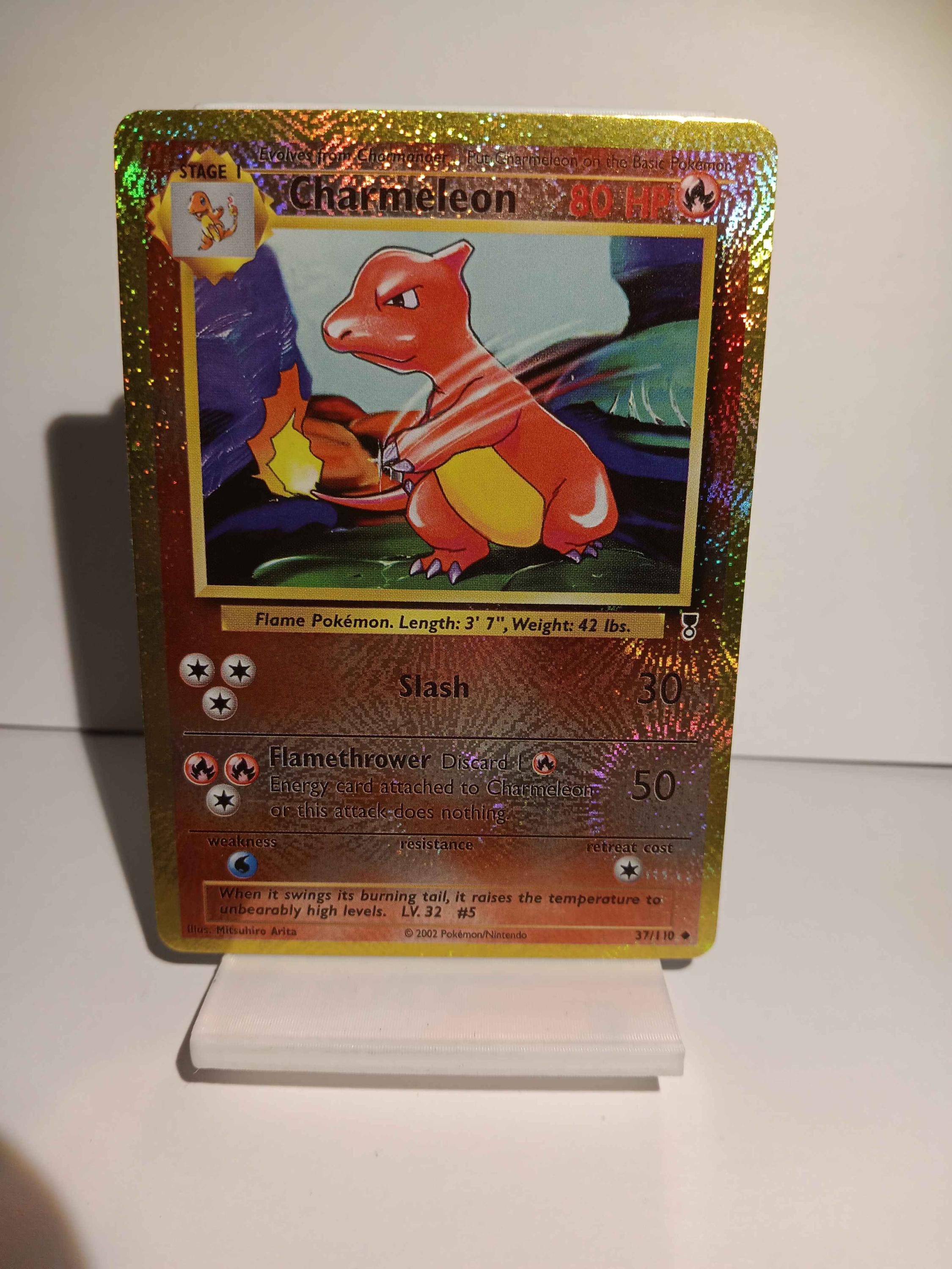 Charmeleon 37/110 Legendary Collection Reverse Holo - NOT Real Just for  Show - Proxy NOT Replica - Might NOT Be Perfect - Etsy