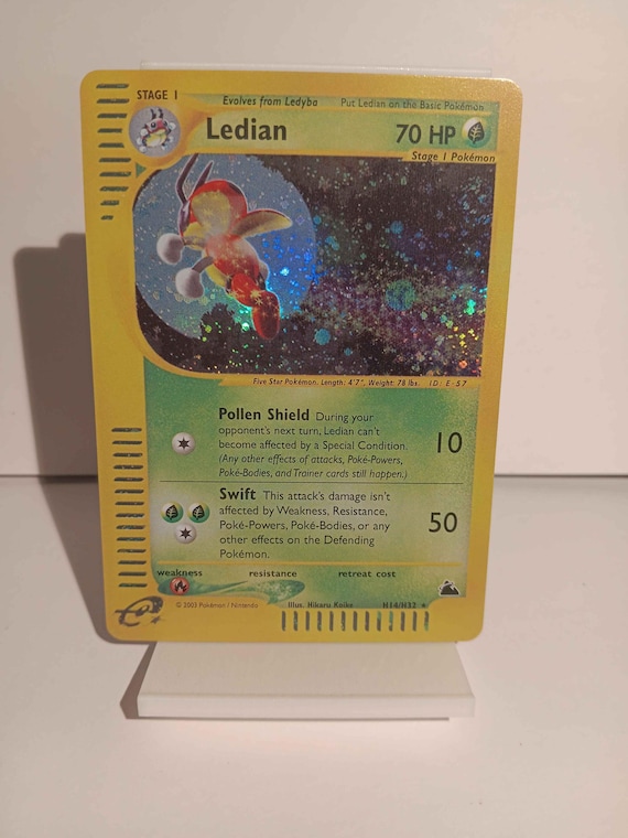 ledian pokemon card value Pokemon - Ledian 144/142 Stellar Crown - Illustration Rare IR – Foil Single  Card : Buy Online at Best Price in KSA main image 1